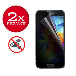 2x privacy screen protector samsung s5