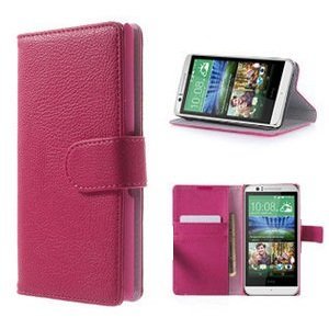 htc desire 510 hoesje portemonnee wallet case roze