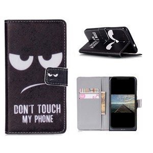 iphone 11 pro hoesje bookcase dont touch my phone
