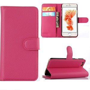 iphone 6 6s hoesje bookcase roze