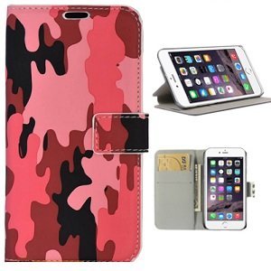 iphone 7 hoesje leger design roze