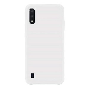 samsung a01 siliconen hoesje pastel wit