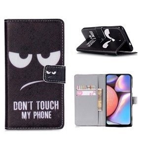 samsung a10s hoesje bookcase dont touch my phone