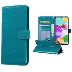 samsung a41 hoesje bookcase turquoise