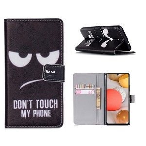 samsung a42 hoesje bookcase dont touch my phone
