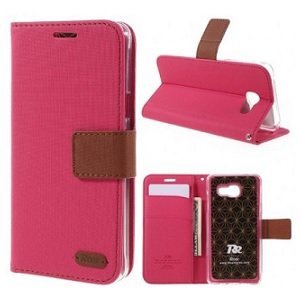 samsung s8 hoesje portemonnee wallet case roze