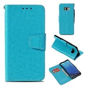 samsung s8 plus hoesje bookcase turquoise
