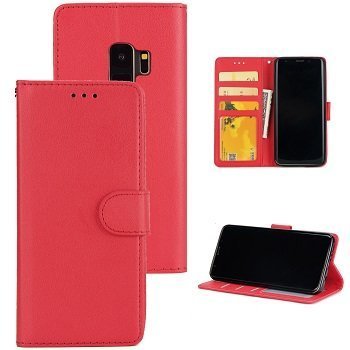 samsung s9 hoesje bookcase rood
